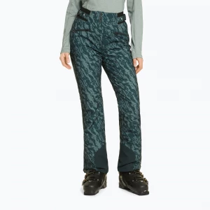 Obrázek produktu Dámské lyžařské kalhoty ZIENER Tilla jungle print Zelená