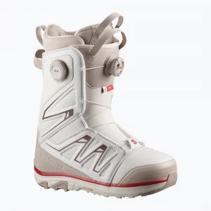 Obrázek produktu Dámské snowboardové boty Salomon Ivy Boa SJ Boa W almond milk / white pepper / haute red Béžová