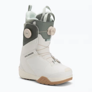 Obrázek produktu Dámské snowboardové boty Salomon Kiana Dual Boa W vanilla ice / agave green / clearly aqua Bílá