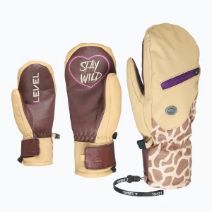 Obrázek produktu Dámské snowboardové rukavice Level Pulsar Mitt beige