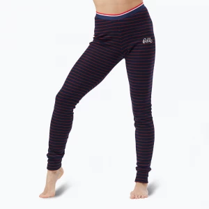 Obrázek produktu Dámské termo kalhoty ODLO Active Warm Originals Stripes Bl Bottom Long dark sapphire Námořnická modř