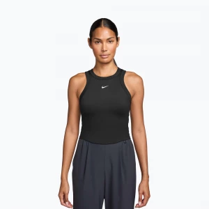 Obrázek produktu Dámské tílko Nike One Fitted Dri-Fit Cropped Tank thunder black / white