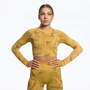 Obrázek produktu Dámské tréninkové legíny Gymshark Adapt Camo Savanna Seamless indian yellow