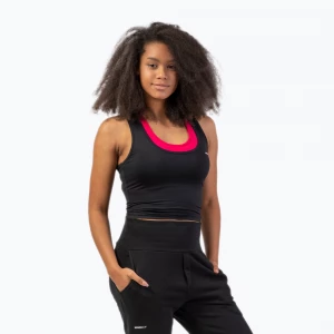 Obrázek produktu Dámské tréninkové tílko NEBBIA Sporty Slim Fit Crop černy 4220110