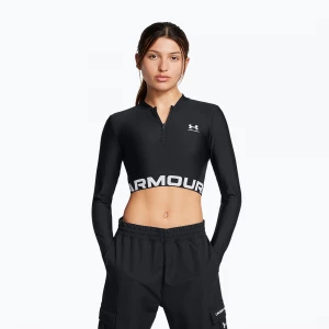 Obrázek produktu Dámské tréninkové tílko top Under Armour Heat Gear Rib 1 / 4 Zip black / black / white