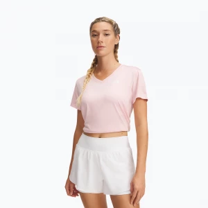 Obrázek produktu Dámské tréninkové tílko Under Armour Tech V-Twist prime pink / white