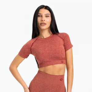 Obrázek produktu Dámské tréninkové tričko Gym Glamour Seamless Rashguard cherry Červená