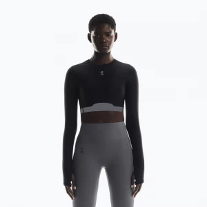 Obrázek produktu Dámské tréninkové tričko Longsleeve On Train Crop black