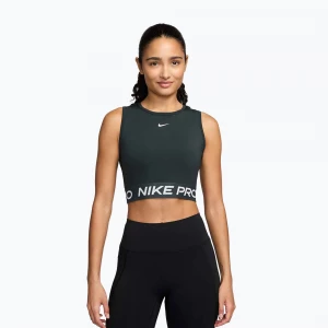 Obrázek produktu Dámské tréninkové tričko Nike Pro Dri-Fit seaweed / white Zelená