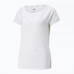 Obrázek produktu Dámské tréninkové tričko PUMA Train Favorite Jersey Cat white 522420 02