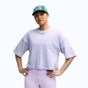 Obrázek produktu Dámské tréninkové tričko PUMA x HYROX Cropped Lifestyle světle fialové