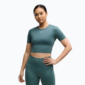 Obrázek produktu Dámské tréninkové tričko PUMA x HYROX Pwrmode Crop herb garden Zelená