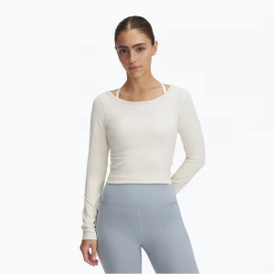 Obrázek produktu Dámské tréninkové tričko s dlouhým rukávem Under Armour Train Seamless stone / white Bílá