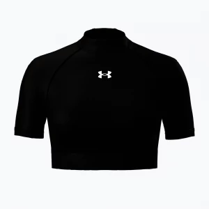 Obrázek produktu Dámské tréninkové tričko Under Armour HeatGear Crop Mock ultimate black / white