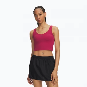 Obrázek produktu Dámské tréninkové tričko Under Armour Motion Tank claret / ox blood Růžová