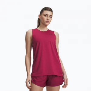 Obrázek produktu Dámské tréninkové tričko Under Armour Tech Tank Solid claret / ox blood Růžová
