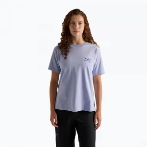Obrázek produktu Dámské tričko Arcteryx Kragg Cotton Little Bird Crew kasumi Arc'teryx fialová