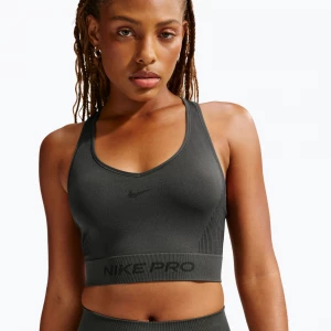 Obrázek produktu Dámské tričko Nike Pro Seamless Dri-Fit Cropped dark šedá