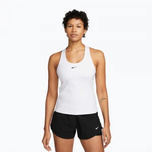Obrázek produktu Dámské tričko Nike Swoosh Medium Support Bra white / stone mauve / black Bílá