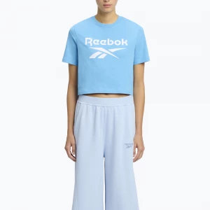 Obrázek produktu Dámské tričko Reebok Identity Big Logo Crop Tee recovery blue