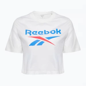 Obrázek produktu Dámské tričko Reebok Identity Big Logo Crop Tee white / coral / blue