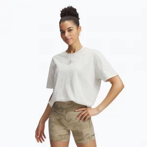 Obrázek produktu Dámské tričko Under Armour Project Rock Campus white clay / black Bílá