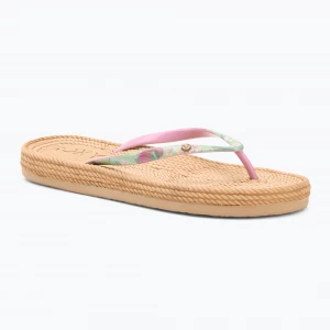Obrázek produktu Dámské žabky ROXY South Beach III green / pink Hnědá