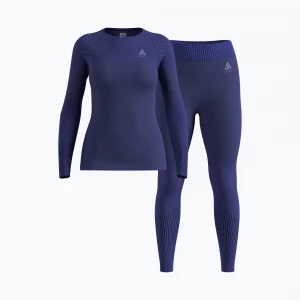 Obrázek produktu Dámský komplet termo prádla ODLO Fundamentals Performance Warm skipper blue Námořnická modř