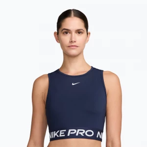 Obrázek produktu Dámský sportovní top Nike Pro Dri-Fit midnight navy / white Námořnická modř