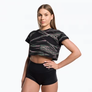 Obrázek produktu Dámský tréninkový top Gymshark Zone Graphic Crop black / lime