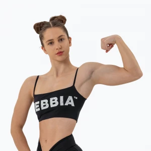 Obrázek produktu Dámský tréninkový top NEBBIA Bandeau Bra Back Check black