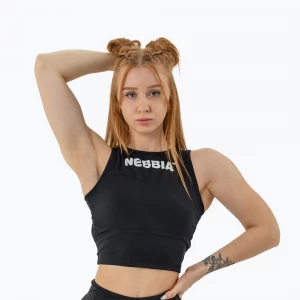 Obrázek produktu Dámský tréninkový top NEBBIA Gym Therapy Cropped black