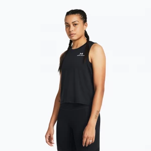 Obrázek produktu Dámský tréninkový top Under Armour Rush Energy Crop Tank black / white