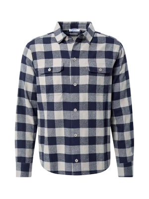 Obrázek produktu DAN FOX APPAREL Košile 'Efe' noční modrá / barva bílé vlny