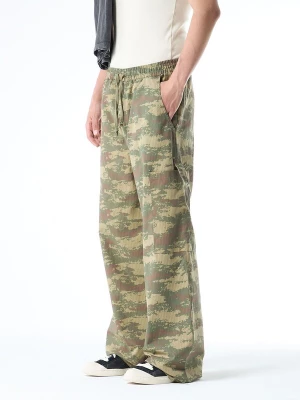 Obrázek produktu Dandalo Kalhoty hnědá / khaki / tmavě zelená