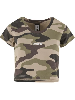 Obrázek produktu Dangerous DNGRS Tričko 'Fast' tmavě hnědá / antracitová / khaki / olivová