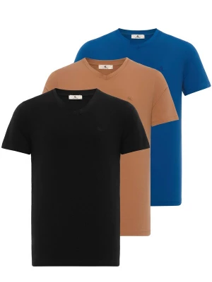 Obrázek produktu Daniel Hills Tričko velbloudí / tmavě modrá / černá