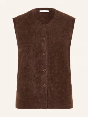 Obrázek produktu Darling Harbour Pletená Vesta Z Kašmíru dark brown