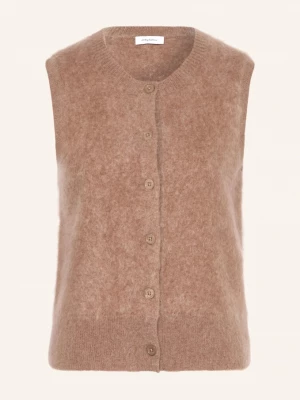 Obrázek produktu Darling Harbour Pletená Vesta Z Kašmíru dark camel
