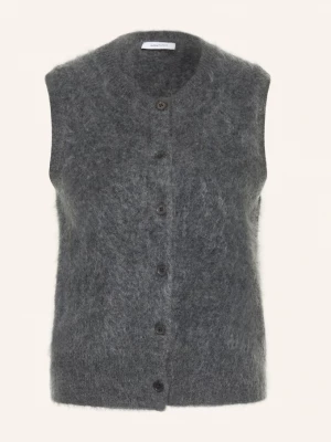 Obrázek produktu Darling Harbour Pletená Vesta Z Kašmíru dark grey melange