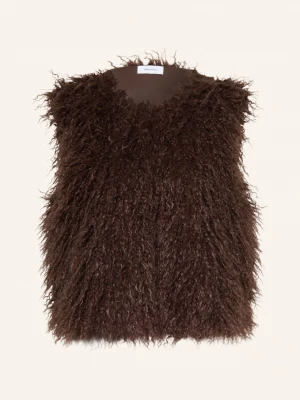 Obrázek produktu Darling Harbour Vesta Z Umělé Kožešiny dark brown
