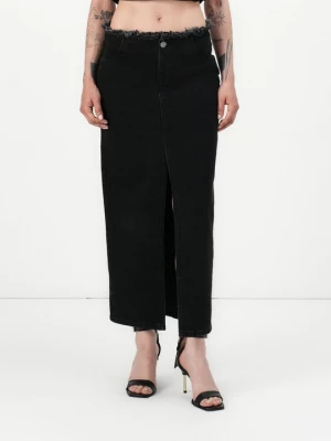 Obrázek produktu Denimová sukně AllSaints černá