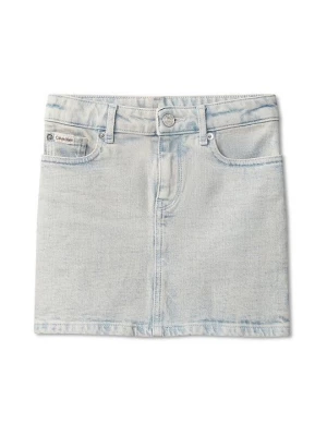 Obrázek produktu Denimová sukně Calvin Klein Jeans světlemodrý denim