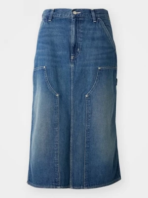 Obrázek produktu Denimová sukně Carhartt WIP tmavomodrý denim