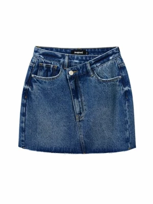 Obrázek produktu Denimová sukně Desigual modrý denim