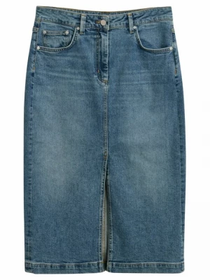 Obrázek produktu Denimová sukně Gant tmavomodrý denim