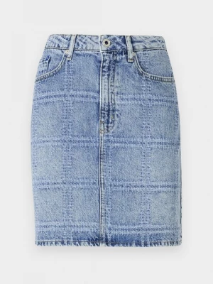 Obrázek produktu Denimová sukně KARL LAGERFELD modrý denim