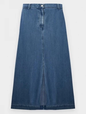 Obrázek produktu Denimová sukně Samsøe Samsøe modrý denim