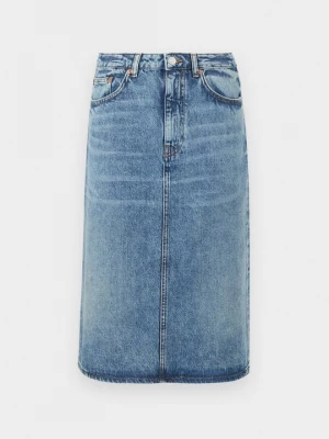 Obrázek produktu Denimová sukně Samsøe Samsøe modrý denim