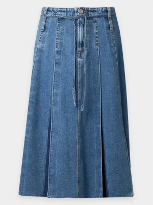 Obrázek produktu Denimová sukně Samsøe Samsøe modrý denim